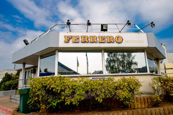 De productiesite van Ferrero in Aarlen.