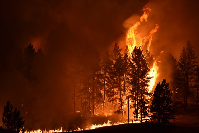 La stagione degli incendi nel Montana sta diventando sempre più lunga.