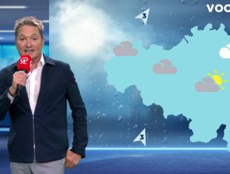 Bart Kaëll zingt zijn hit ‘Mooi weer vandaag’ in VTM NIEUWS-weerstudio