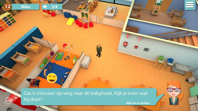 screenshot uit de game