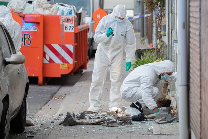 De explosie van vorige week gebeurde in de Ledeganckstraat in Borgerhout, in vogelvlucht op enkele honderden meters van twee eerdere aanslagen aan het Krugerplein.