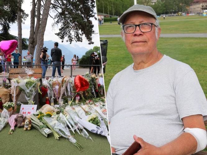 Yusuf (78) was één van de zes slachtoffers die gewond raakte bij mesaanval in Annecy: “Ik was een makkelijk doelwit” 