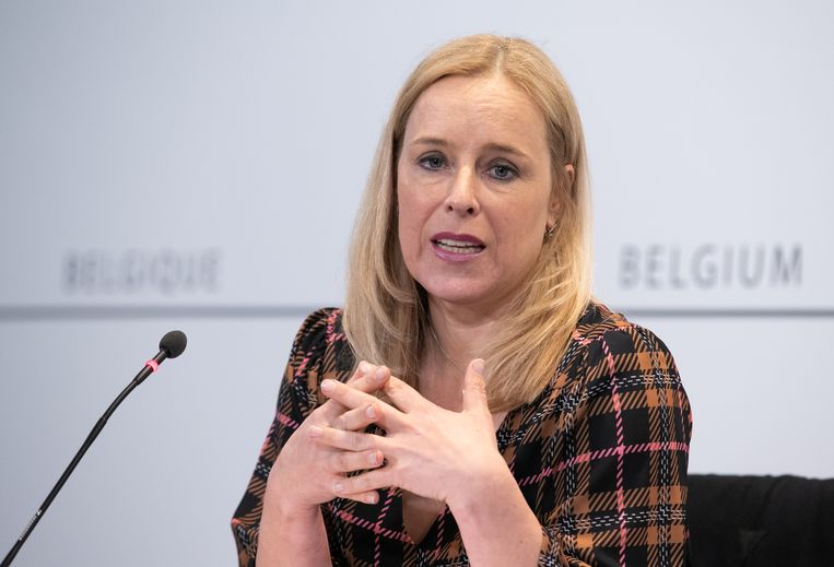 Staatssecretaris voor Consumentenbescherming Eva De Bleeker Beeld BELGA