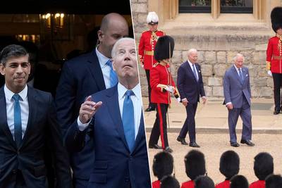 Joe Biden in Londen voor bezoek aan Downing Street en ontmoeting met koning Charles: “Ik kan me geen betere vriend en bondgenoot wensen”