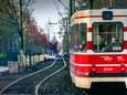 Eerste ritje over de vernieuwde scheveningseweg met tram 1Op maandag reed HTM's oudste tramlijn weer zijn normale route tussen Delft Tanthof en Scheveningen Noord.(Den Haag 11-02-19) Foto:Frank Jansen