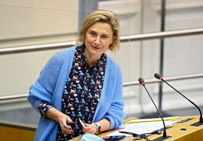 Hilde Crevits (CD&V), minister van Wetenschapsbeleid, Innovatie en Economie