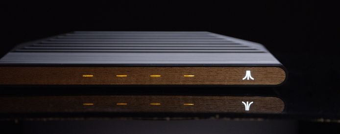 Conceptbeeld van de Ataribox.