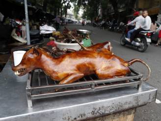Gegrilde hond een lekkernij voor Vietnamezen