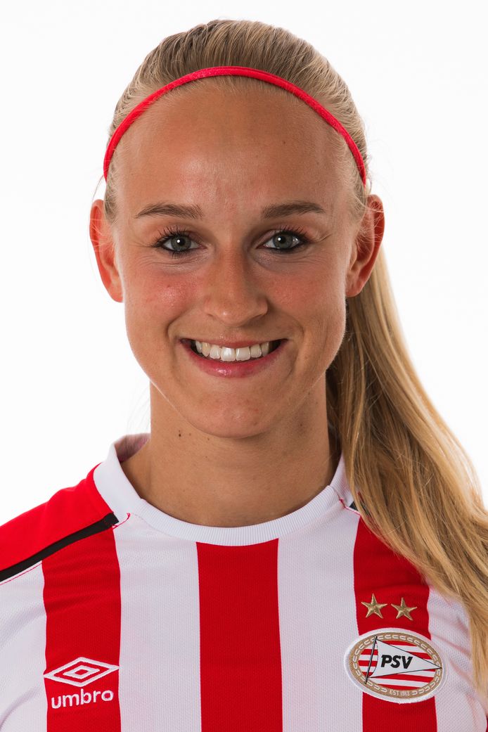 Kirsten Koopmans scoorde in haar laatste competitiewedstrijd voor PSV.