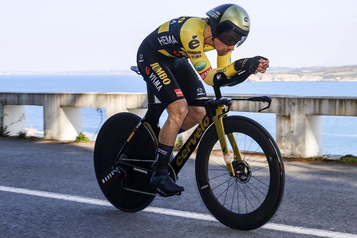 Op Primoz Roglic stond uiteindelijk geen maat.