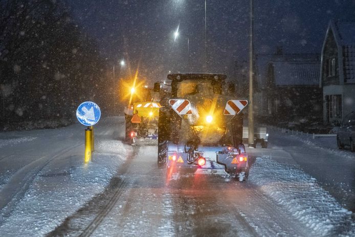 Tempete De Neige Historique Aux Pays Bas 30 A 40 Cm Attendus Monde 7sur7 Be