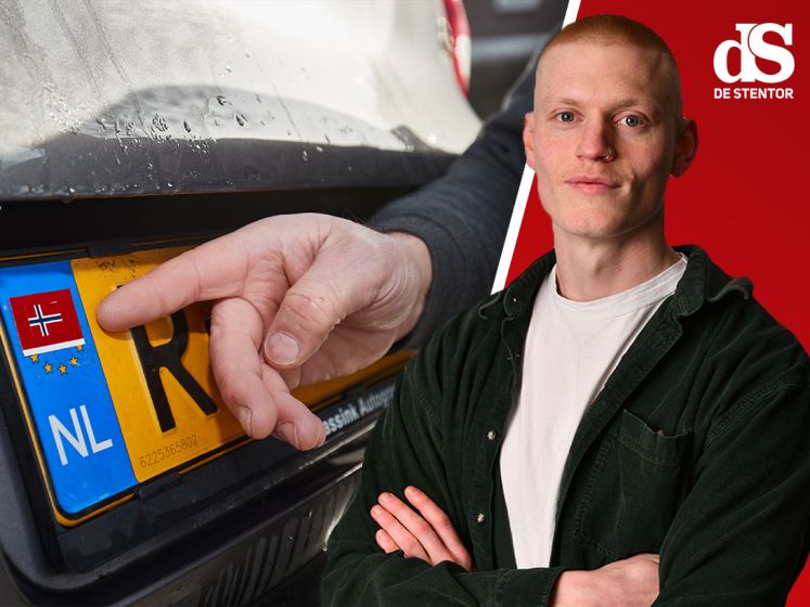 Sticker op kenteken kost Robert 169 euro • Steven Berghuis opent een sportspullenbank in Apeldoorn