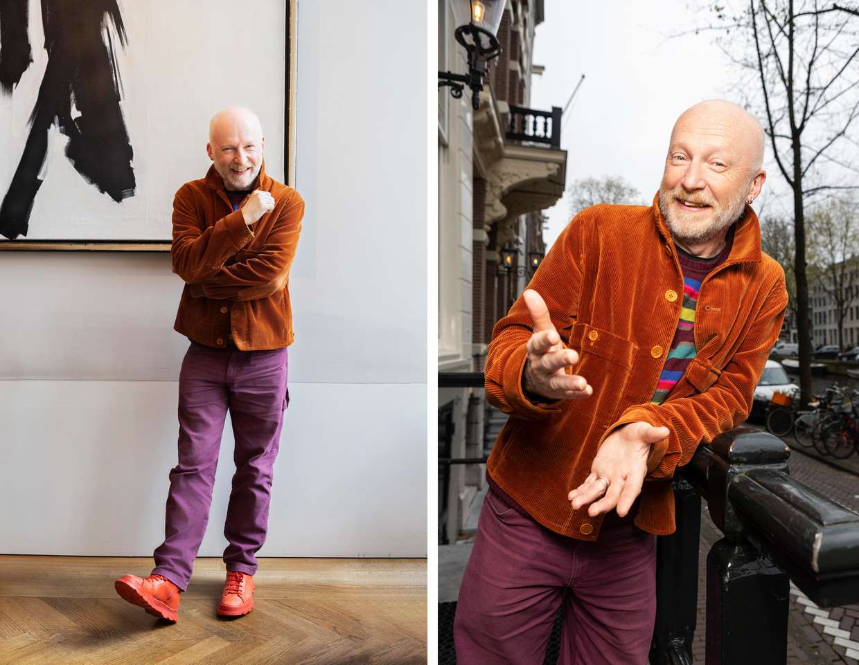 Hoogleraar Marcus du Sautoy was eregast op de wiskundedagen deze maand.  Beeld Martijn Gijsbertsen