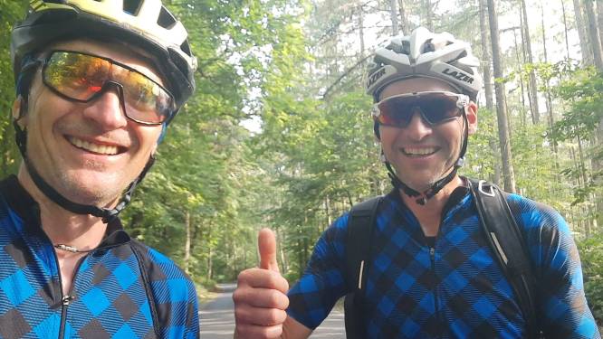 Meester Jan (45) fietst in twee dagen bijna 700 kilometer en verzamelt 3.270 euro voor 12.12 Oekraïne
