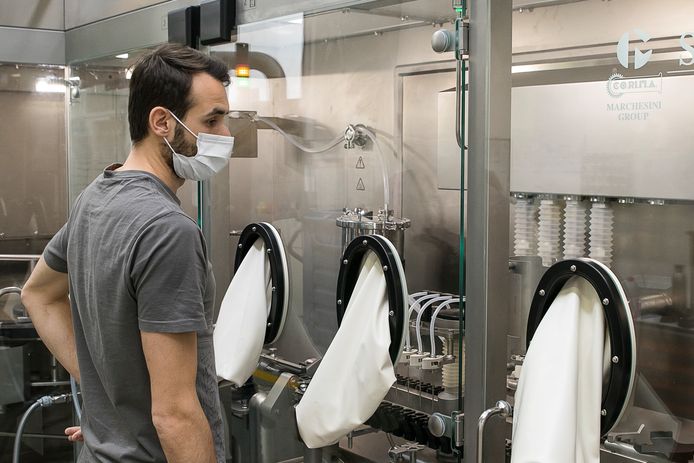 Het inpakbedrijf groeide behoorlijk door de Spoetnik-vaccins.