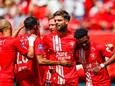 FC Twente viert feest.