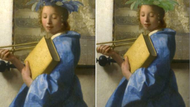 Antwerpse wetenschappers maken verkleuringen in meesterwerk Johannes Vermeer ongedaan