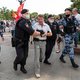 Protest tegen ‘gedwongen vaccinaties’ in Rusland. ‘Straks mag je je huis niet meer uit’