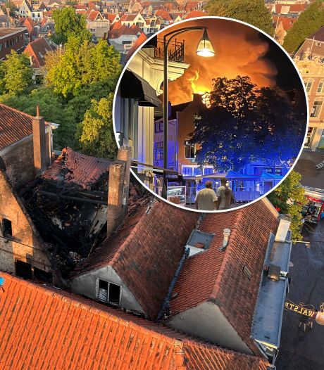 Pandeigenaar na verwoestende brand in binnenstad Deventer: ‘Bewoners hadden er al uit moeten zijn’