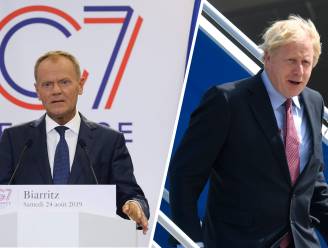 Wie wordt ‘Mister No Deal’? Tusk en Johnson schuiven zwarte brexitpiet al preventief naar elkaar door