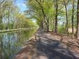 Het jaagpad langs het kanaal Dessel-Schoten.