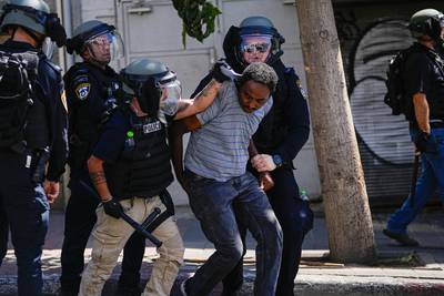 Israëlische politie opent vuur op Eritrese demonstranten: minstens 150 gewonden
