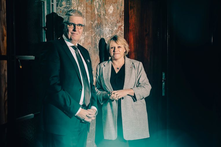 Pieter Timmermans: ‘Bij ieder probleem gaat het van: de overheid moet maar bijpassen. En daardoor hebben wij zo’n gigantische overheidsschuld’ Beeld © Stefaan Temmerman