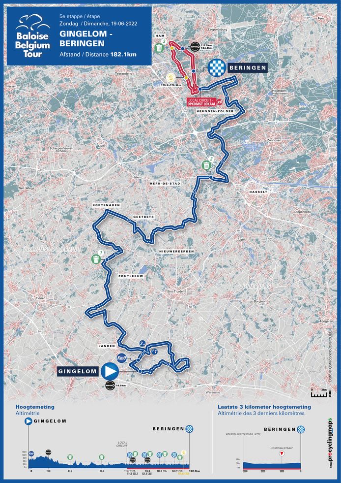 Uw gids voor de Baloise Belgium Tour wie doet mee en waar passeert de