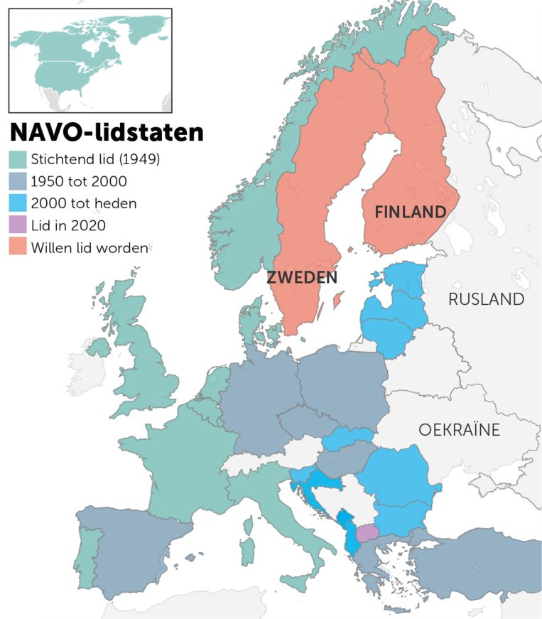 Is er een NAVOuitbreiding op komst? ‘De reactie van Rusland en ook China kan nog heel vervelend