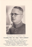 Bidprentje van Arnold van Lierop.