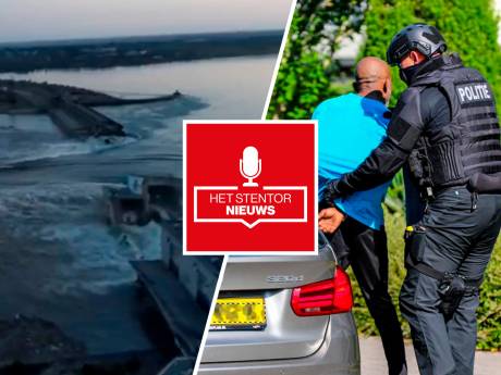 Luister | Belangrijke stuwdam in Oekraïne verwoest • Arrestatieteam pakt man op in Apeldoorn