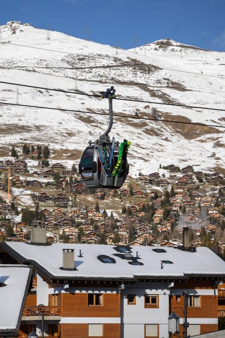 Des touristes britanniques en quarantaine ont fui Verbier en pleine nuit