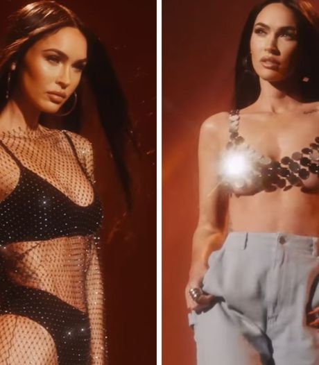 Robes en maille et soutiens-gorge à miroir: Megan Fox lance sa collection


