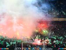 UEFA steekt stokje voor sfeeractie Feyenoord wegens ‘provocerend spandoek’
