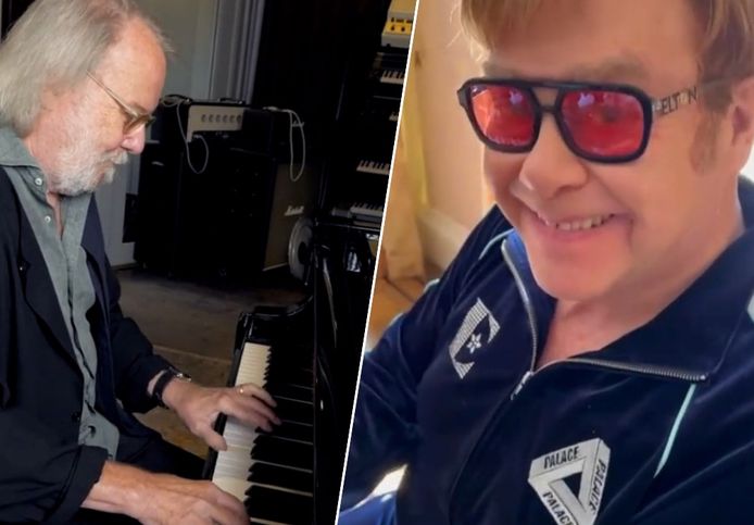 Benny van ABBA en Elton John doen een TikTok-duet
