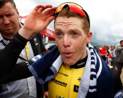 Kruijswijk geniet na van succesvolle Tour: 'Niet normaal, dit is zo mooi'