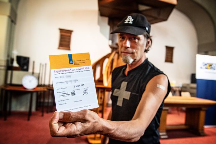 Vaccinatie in de Lutherse Kerk