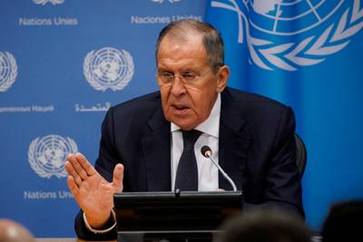 Russische buitenlandminister: “Westen voert rechtstreekse strijd tegen ons”