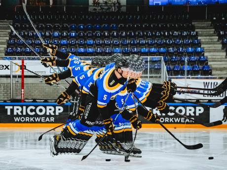 Trappers-speler Giovanni Vogelaar schiet 152 km/u: ‘Ik heb geen medelijden met de goalie’