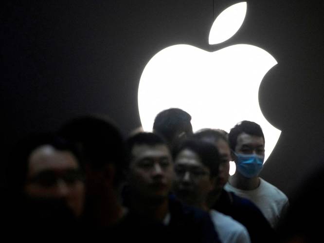 Apple verkoopt flink minder iPhones in China