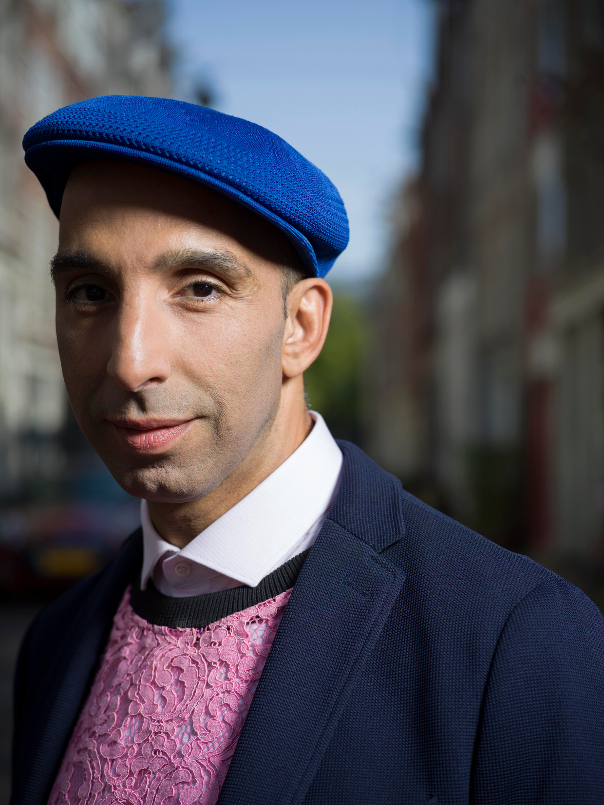Aziz Bekkaoui. Beeld 
