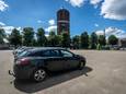 Het gratis parkeerterrein bij de watertoren in Helmond gaat verdwijnen.