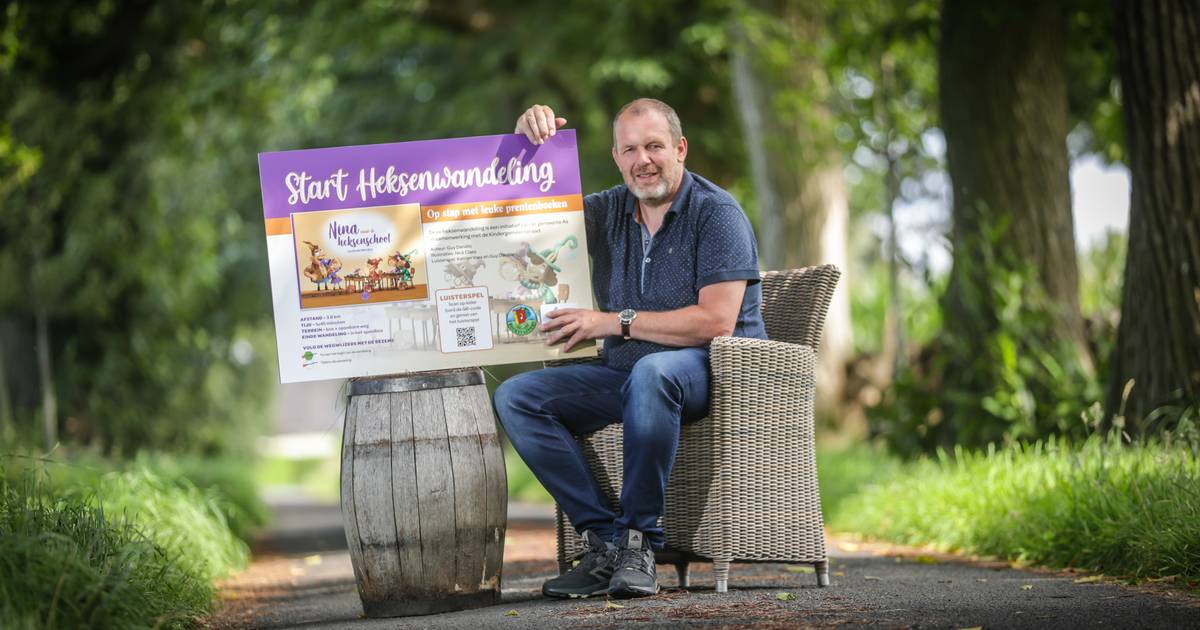 Jeugdauteur Guy Daniëls (52) start eigen uitgeverij mét  belevingswandelingen en -fietstochten: “Verhalen tot leven brengen” | As |  hln.be