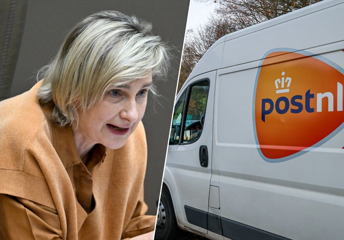 Vlaams minister van Werk Hilde Crevits (CD&V) reageert “verontwaardigd en gedegouteerd” op de wanpraktijken bij pakjesleverancier PostNL.
