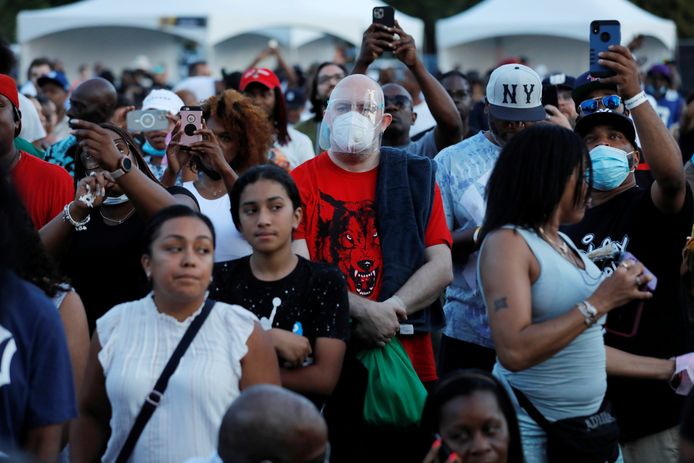 Eerder deze week werden al meerdere kleine concerten georganiseerd in de stad, zoals hier in de The Bronx.