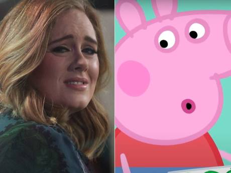 Adele door het stof na kwetsen Peppa Pig: ‘Dit maakt me heel, heel verdrietig’