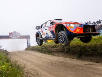 Steviger WK-leider, maar geen zege: Thierry Neuville wordt derde in Rally van Portugal