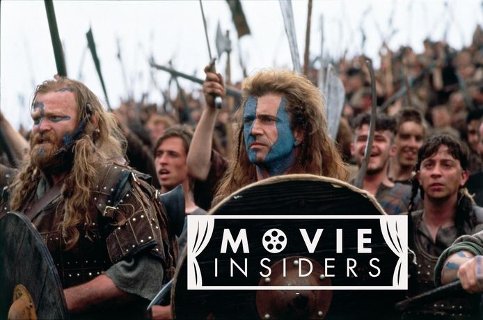 Mel Gibson in Braveheart.