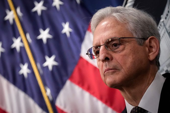 Le ministre américain de la Justice , Merrick Garland.