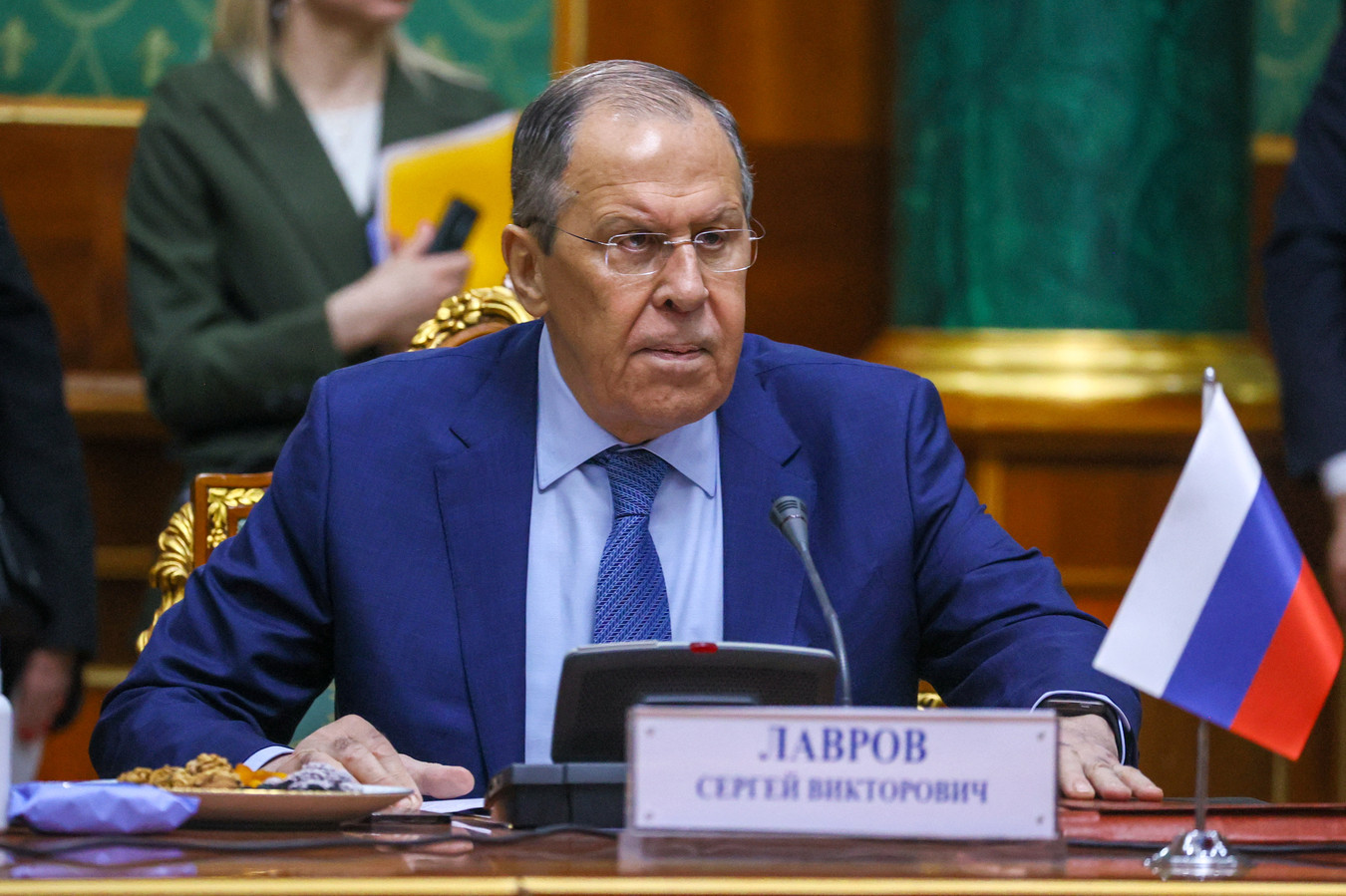Le ministre russe des Affaires étrangères, Sergueï Lavrov.